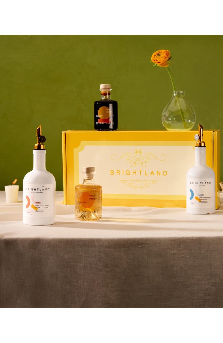 Brightland The Essential Capsule Olive Oil & Vinegar Gift Set, Alternate, color, 