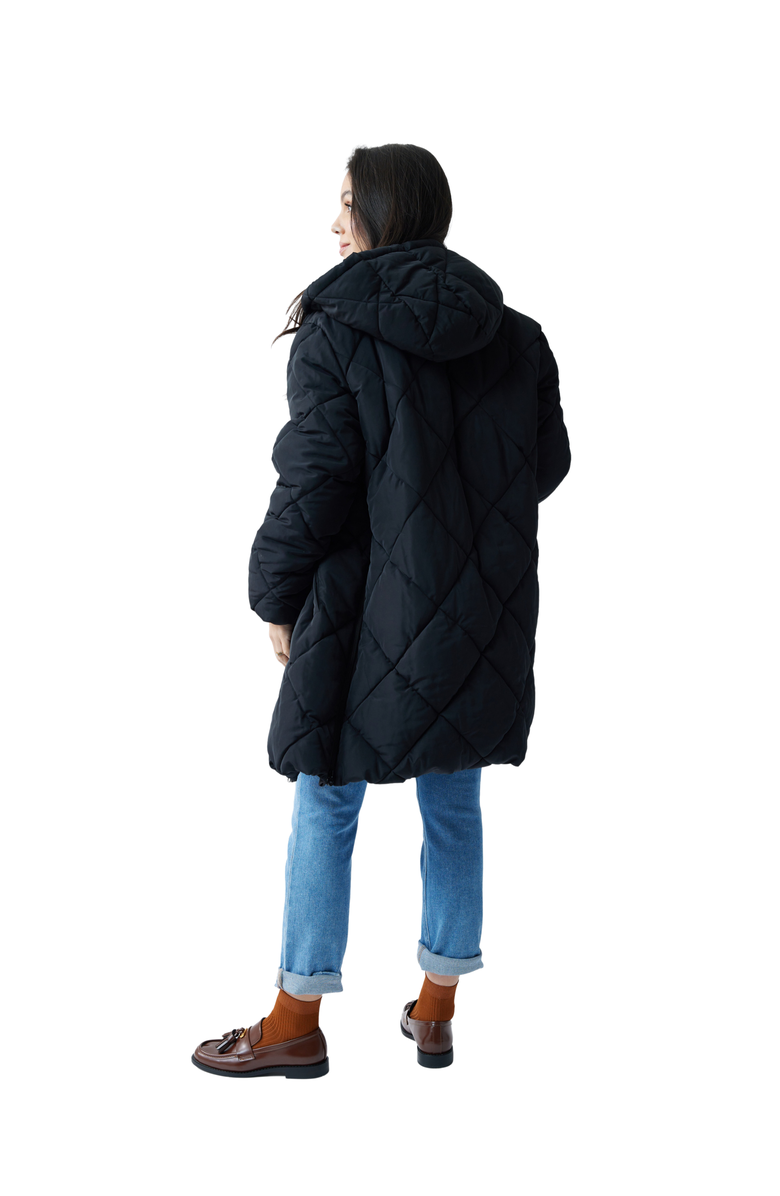 Ingrid & Isabel Maternity Longline Puffer, Alternate, color, 