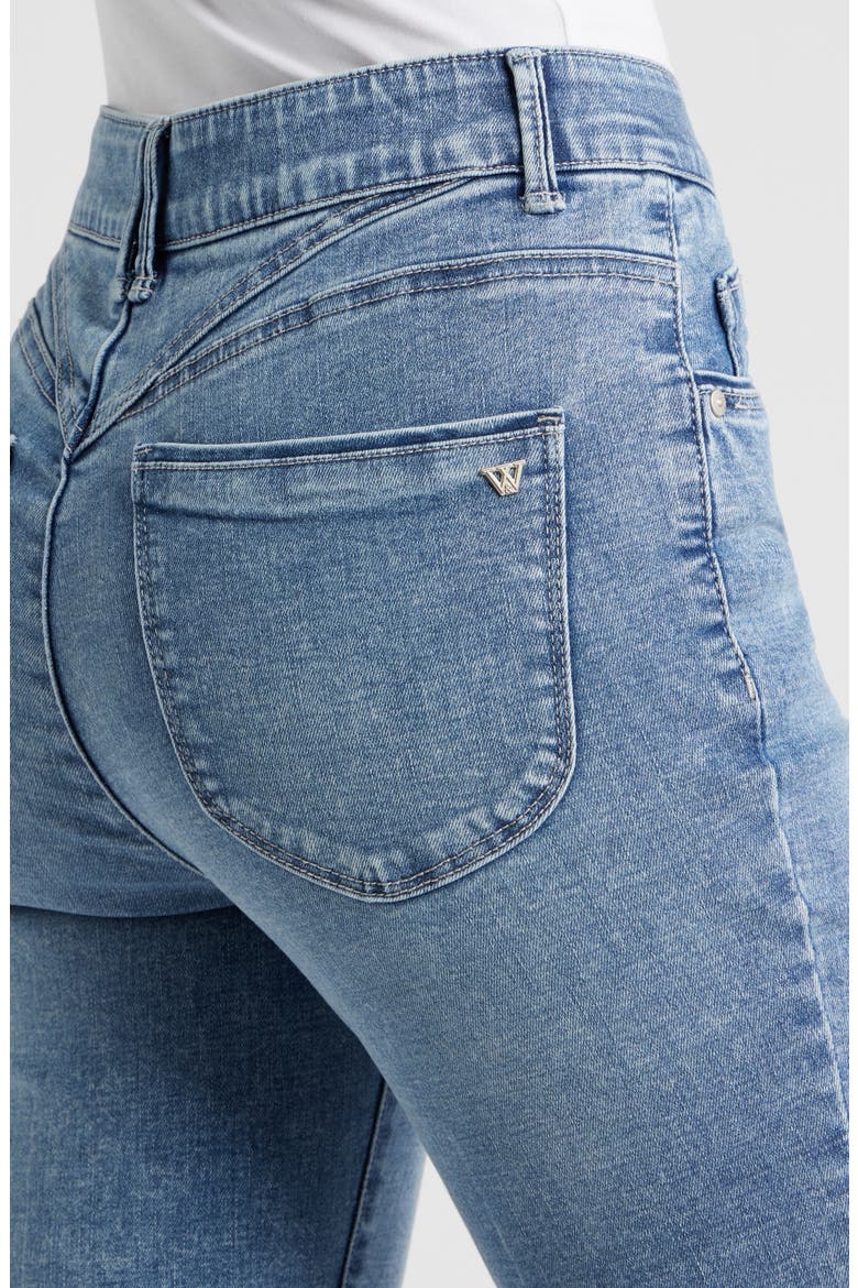 Bennett Skyrise Barely Bootcut Jeans, Alternate, color, MID BLUE