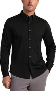 Rhone Commuter Slim Fit Button-Up Shirt