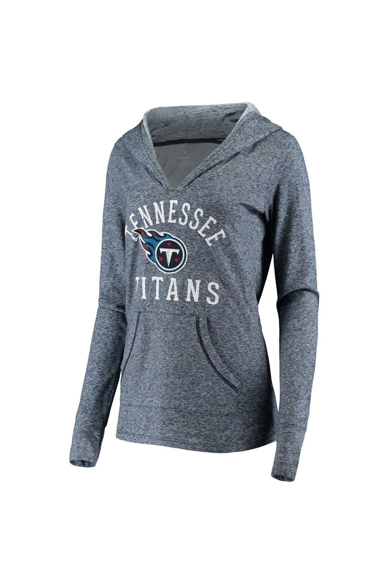 Women's Fanatics Branded Navy Tennessee Titans Doubleface Slub Pullover Hoodie, Alternate, color, Navy