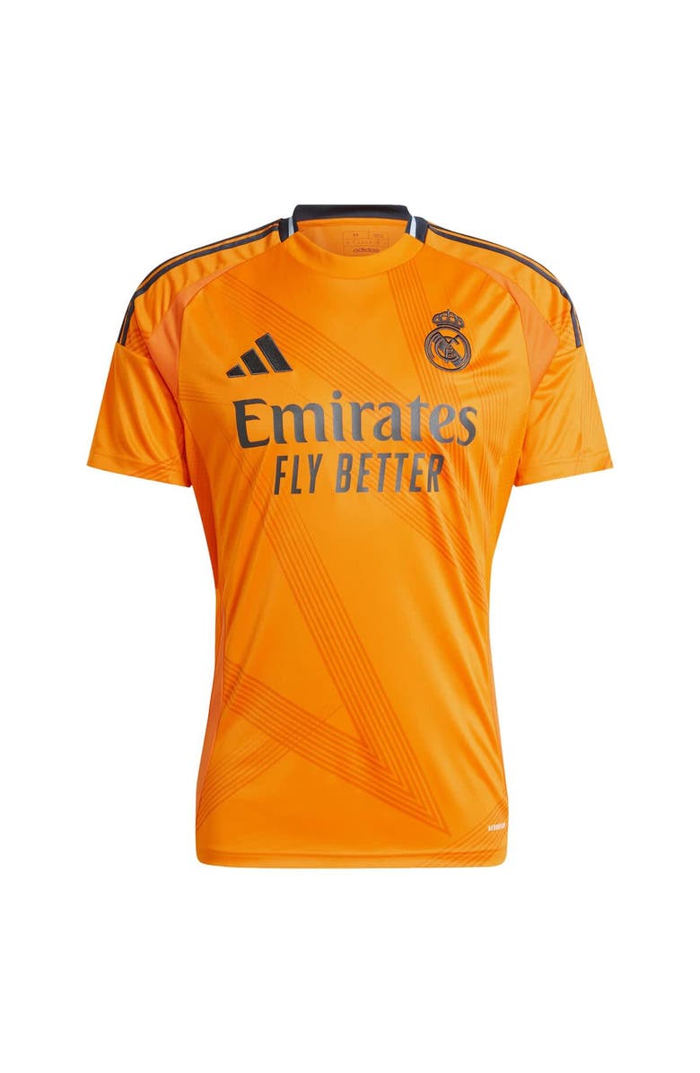 adidas Men's adidas Kylian Mbappé Orange Real Madrid 2024/25 Away Replica Player Jersey, Alternate, color, 