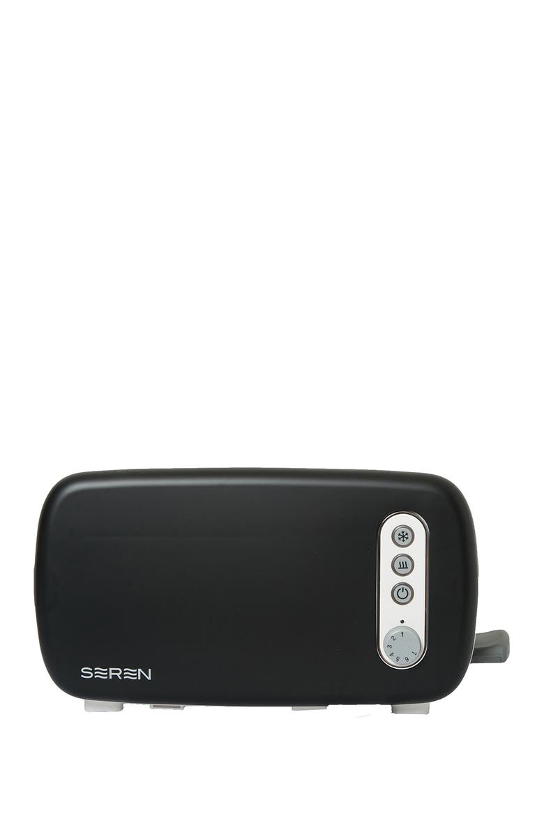 Seren Toaster Black Panel US Plug-Main Unit, Main, color, WHITE, BLACK