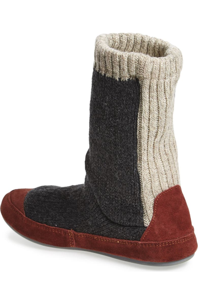 Acorn 'Slouch Boot' Slipper, Alternate, color,
