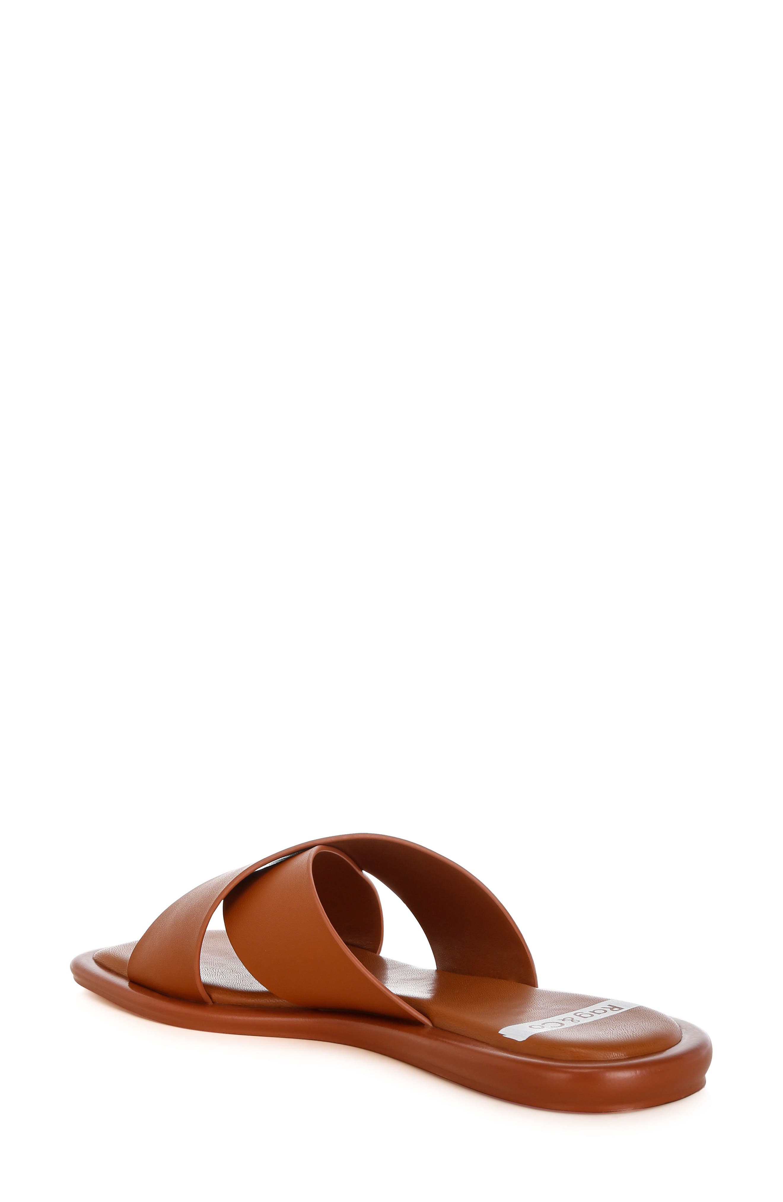 Shosa Slide Sandal, Alternate, color, TAN
