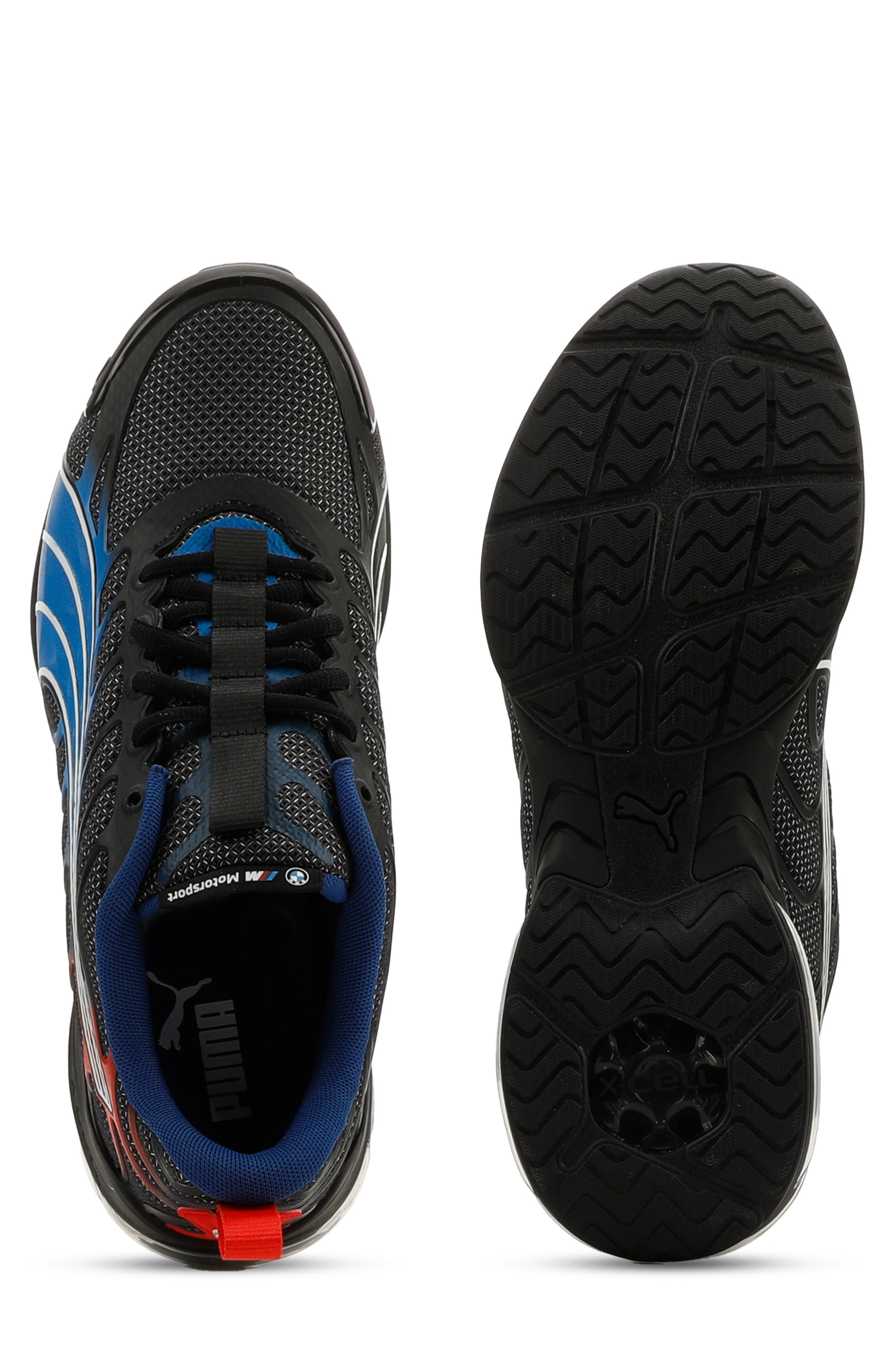 PUMA BMW MMS Voltra Sneaker, Alternate, color, Puma Black/ Cool Cobalt
