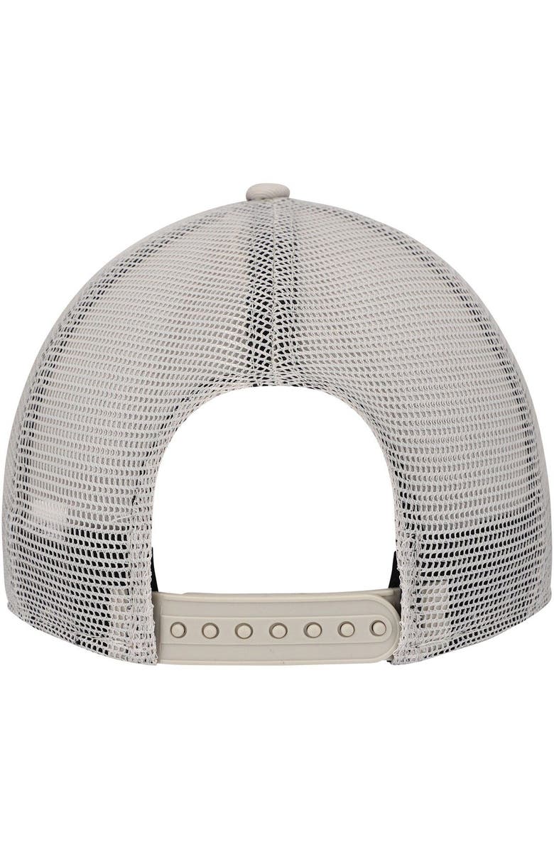 New Era Men's New Era Khaki Nashville SC Established Patch 9FORTY A-Frame Trucker Adjustable Hat, Alternate, color, Khaki