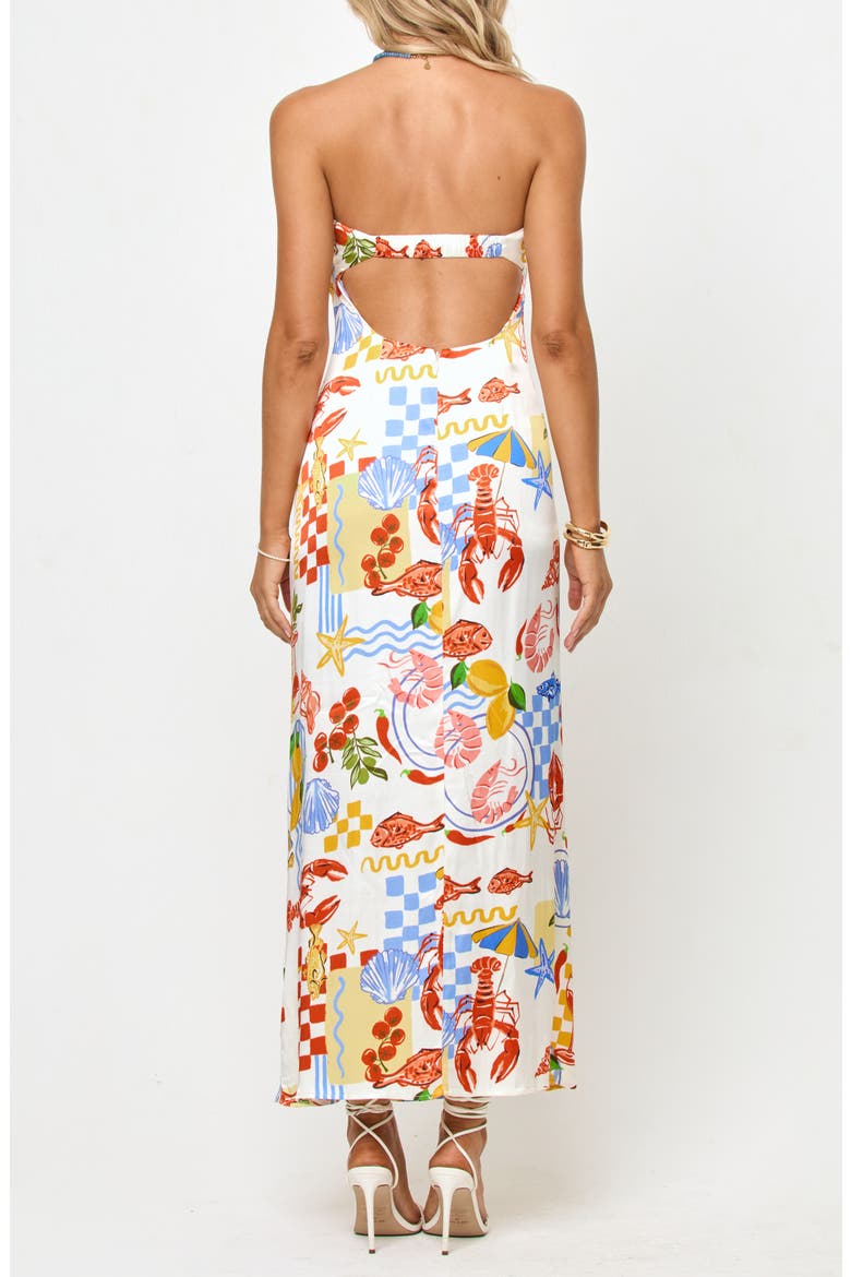 Spring in Love Strapless Dress, Alternate, color, SEASIDE SOIREE