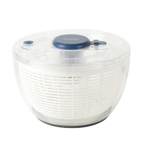 Aero Stainless Steel Salad Spinner with Removable Basket