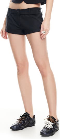 Afterglow Belted Low Rise Shorts