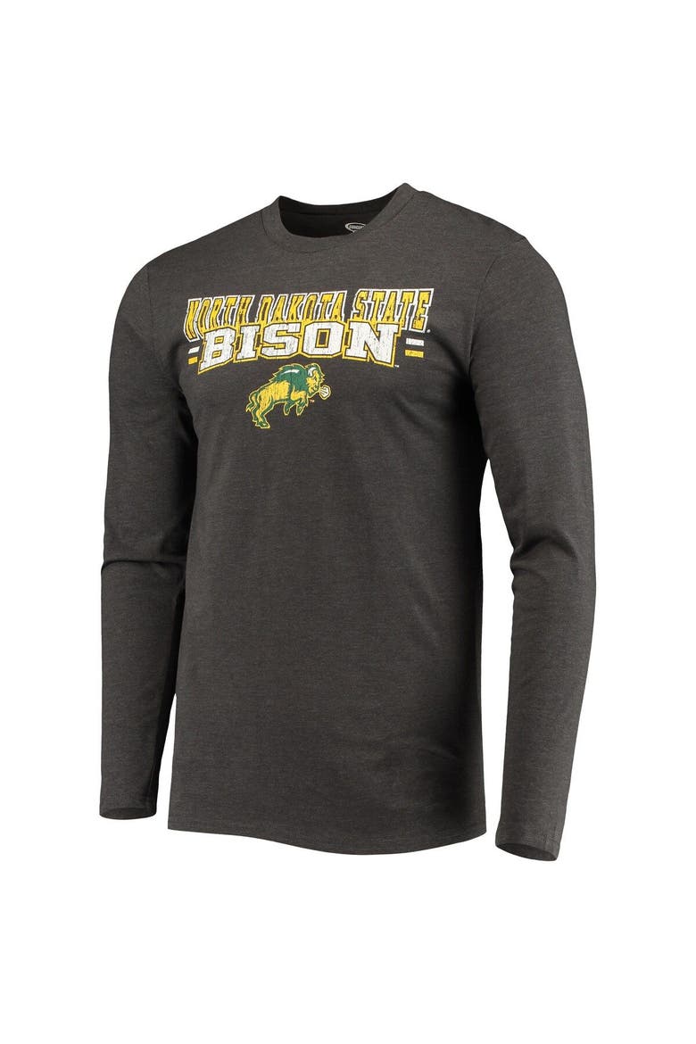 Men's Concepts Sport Green/Heathered Charcoal NDSU Bison Meter Long Sleeve T-Shirt & Pants Sleep Set, Alternate, color, Green