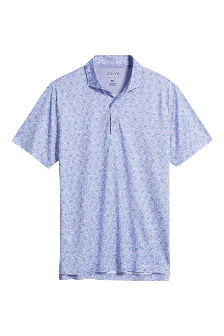 Island Cocktail Performance Jersey Polo, Alternate, color, VIOLA