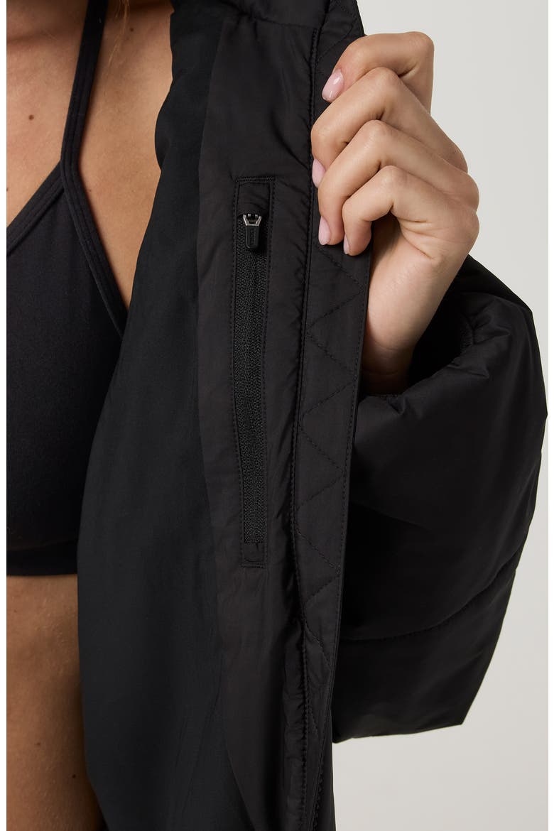 Canyon Insulated Sporty Jacket, Alternate, color, BLACK
