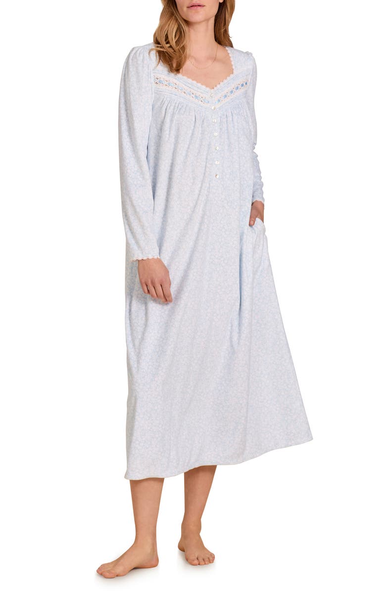 Eileen West Long Sleeve Ballet Nightgown, Alternate, color, 