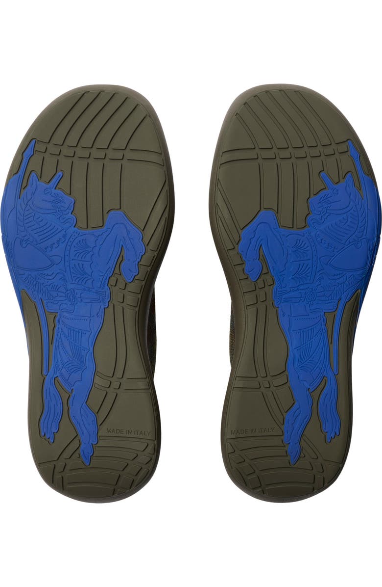 Burberry Check Knit Neptune Sneakers, Alternate, color,