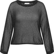 City Chic Open Stitch Sweater