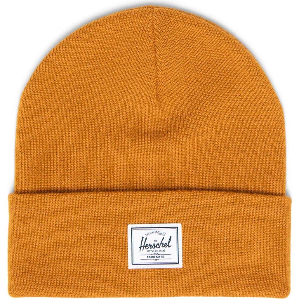 Herschel Supply Co . Elmer Knit Beanie In Orange