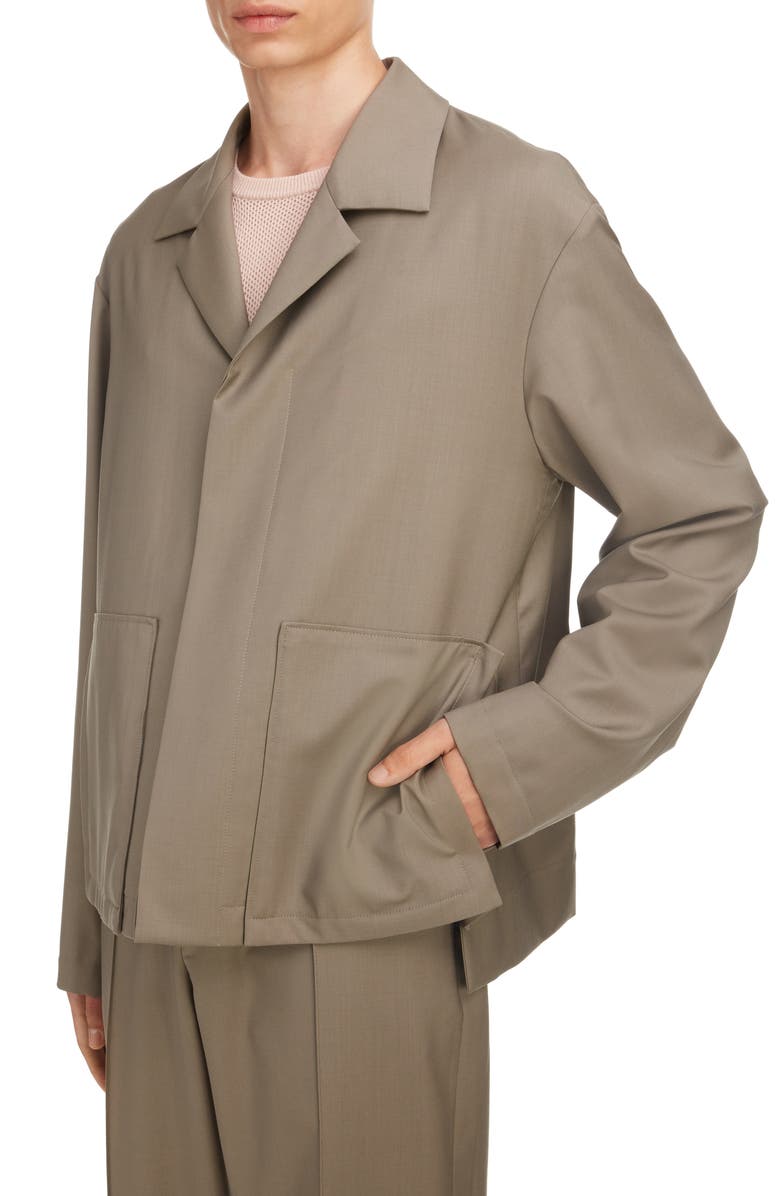 Maison Margiela Maison Margeila Wool & Mohair Jacket, Alternate, color, 