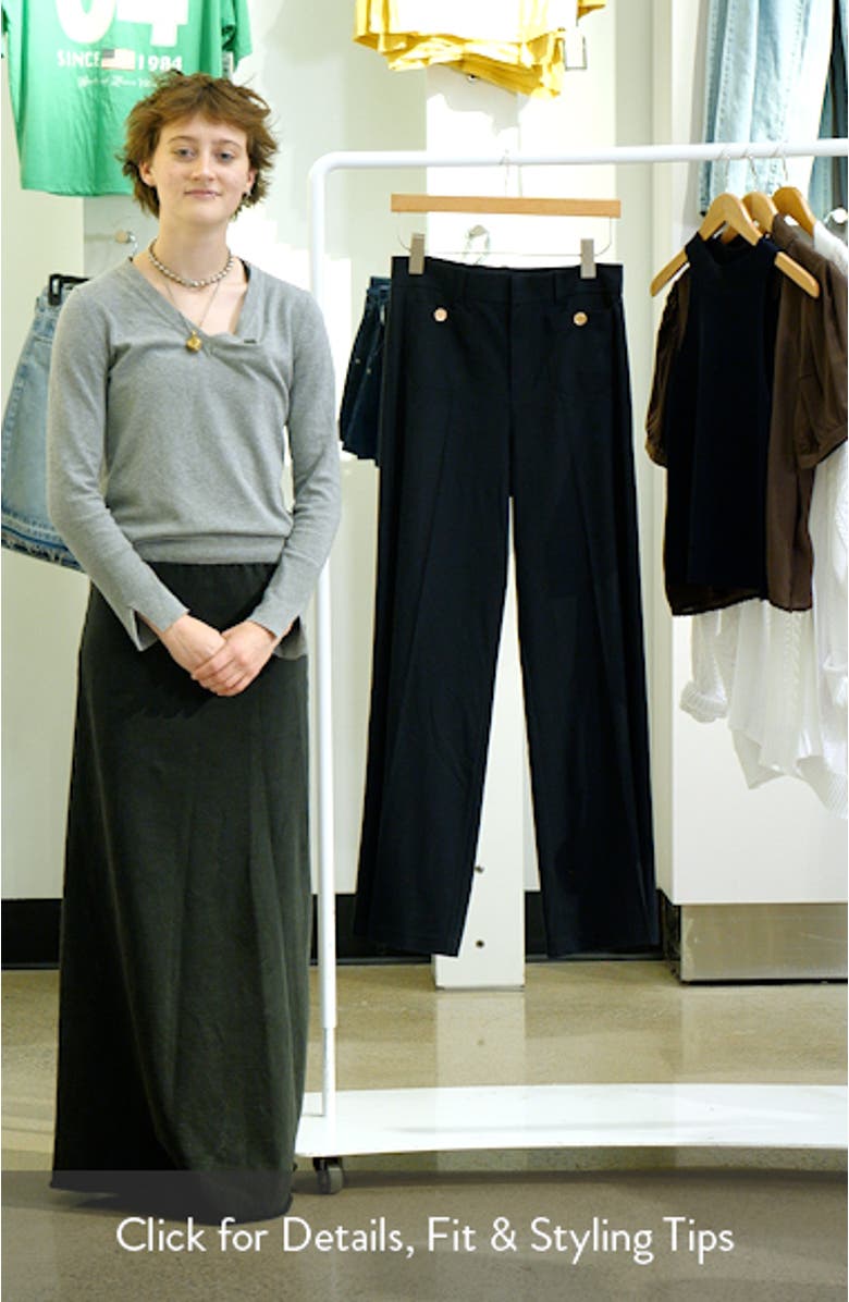 Modernist High Waist Pocket Pants, sales video thumbnail