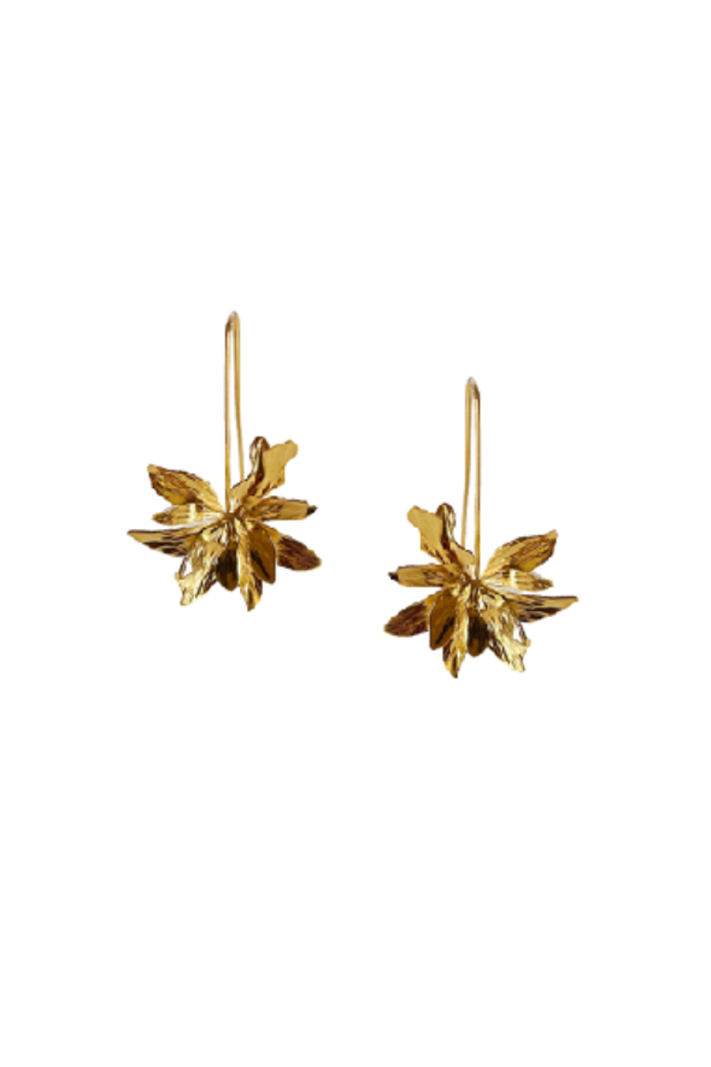 Minna Earrings, Main, color, Gold
