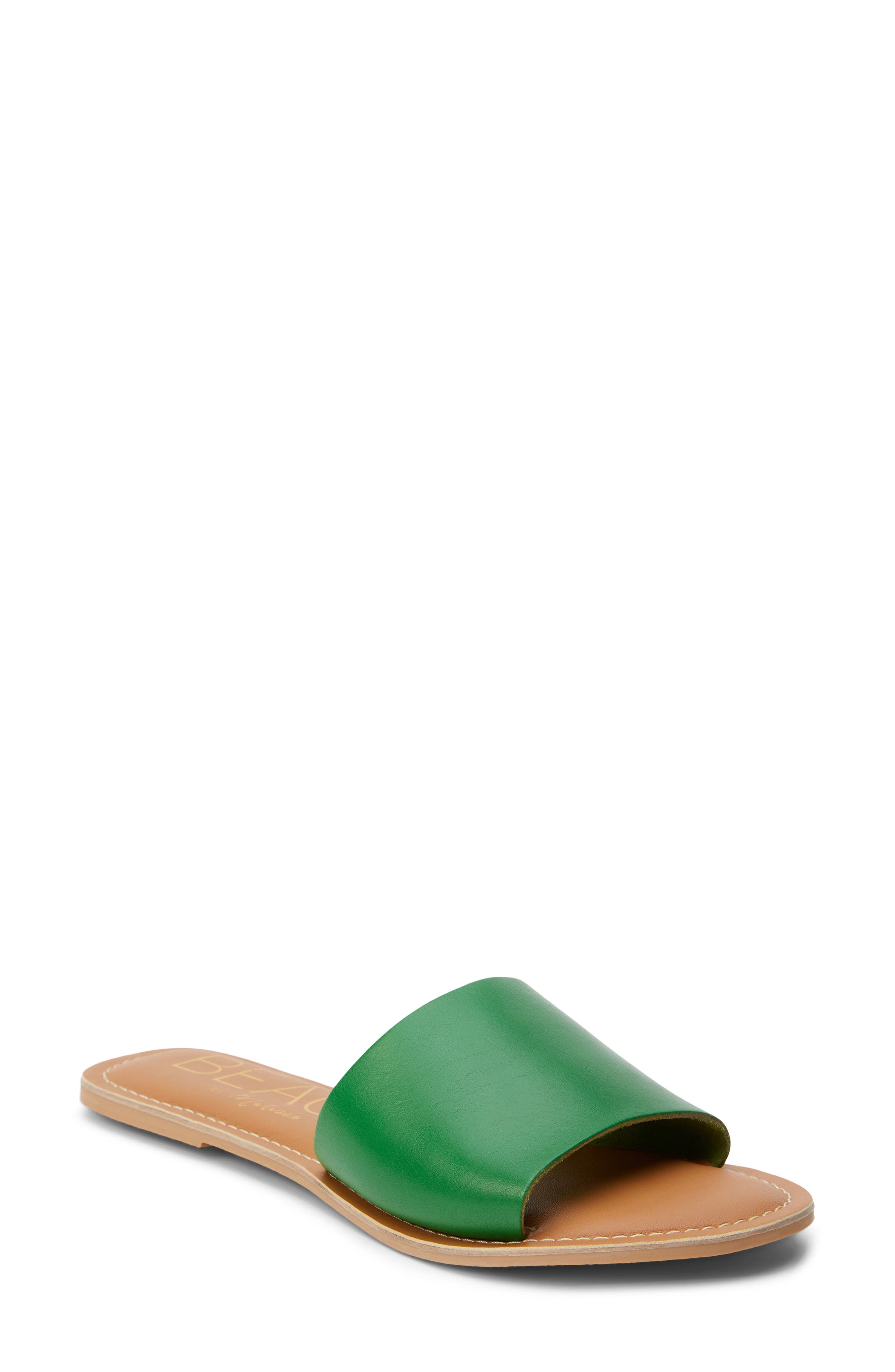 Coconuts by Matisse Cabana Slide Sandal, Main, color, GREEN