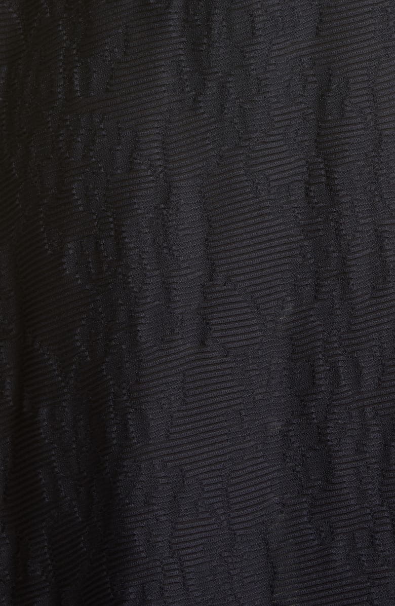 Fuzzi Floral Rib Midi Dress, Alternate, color,