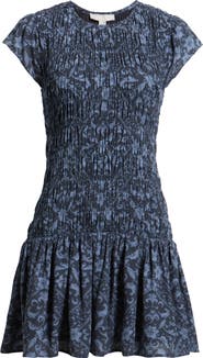 Chelsea28 Smocked Minidress