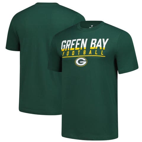 Men's Fanatics  Green Green Bay Packers Blocked T-Shirt