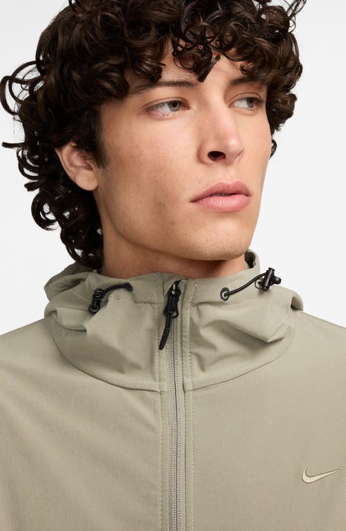 Nike Men's Unlimited Repel Hooded Versatile Jacket In Light Army/black