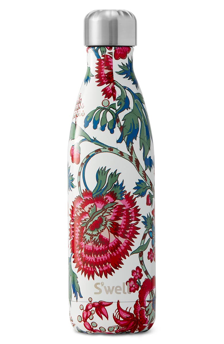 S'well Suzani 17-Ounce Insulated Stainless Steel Water Bottle, Main, color,