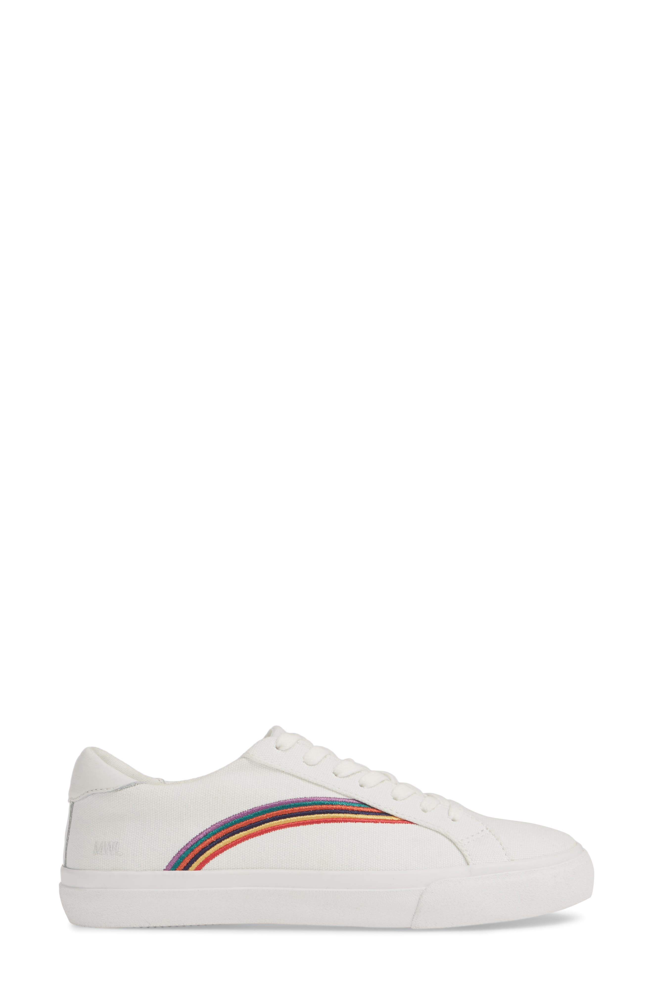 Madewell Delia Rainbow Sneaker, Alternate, color, 