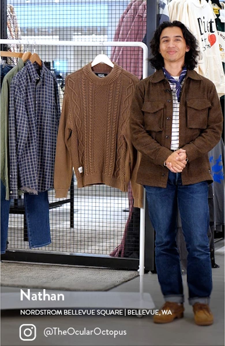 Cable Stitch Sweater, sales video thumbnail