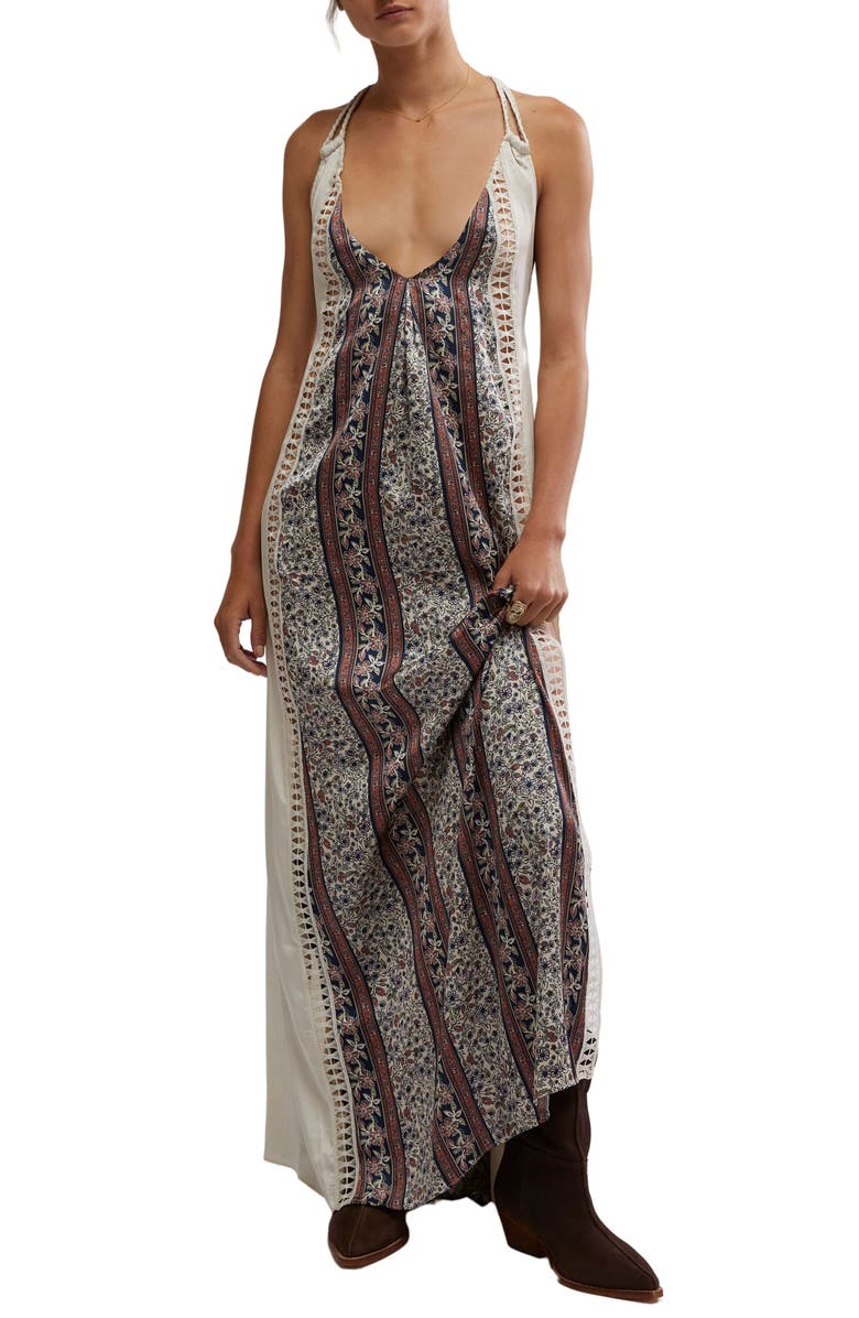 Free People Bohemian Nights Maxi Nightgown, Main, color, 