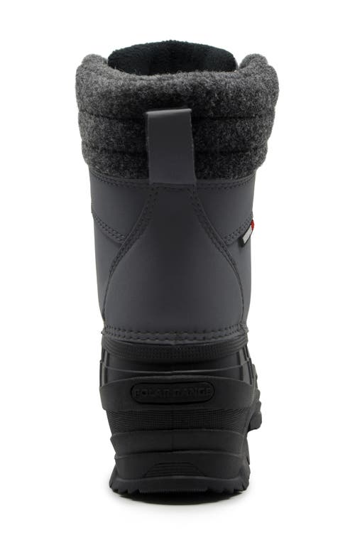 Polar Range Fowler Waterproof Snow Boot In Black