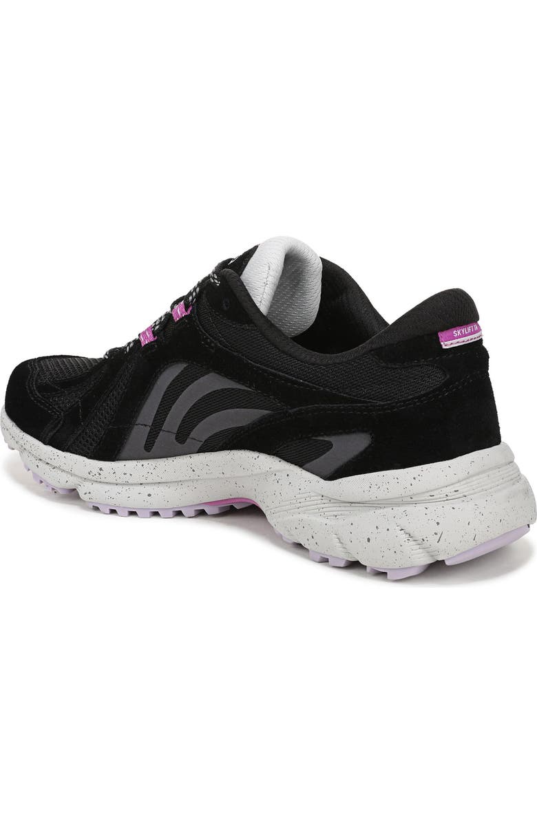 Rykä Skylift Trail Walking Sneaker, Alternate, color, Black
