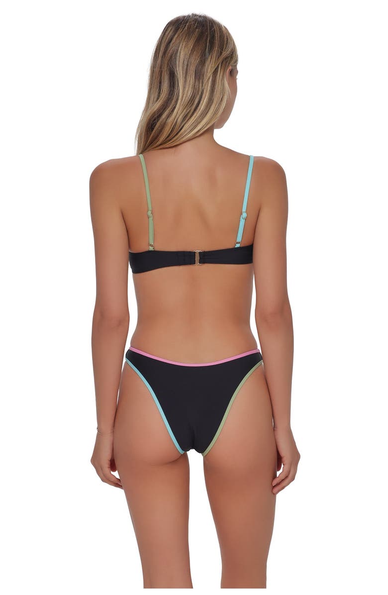 Swim Systems Dani Scoop Bikini Swim Bottoms, Main, color, Black