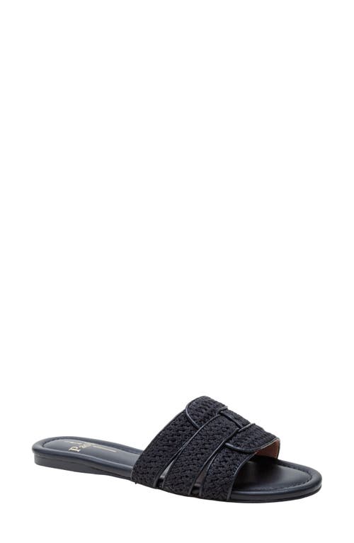 Linea Paolo Legacy Slide Sandal In Black