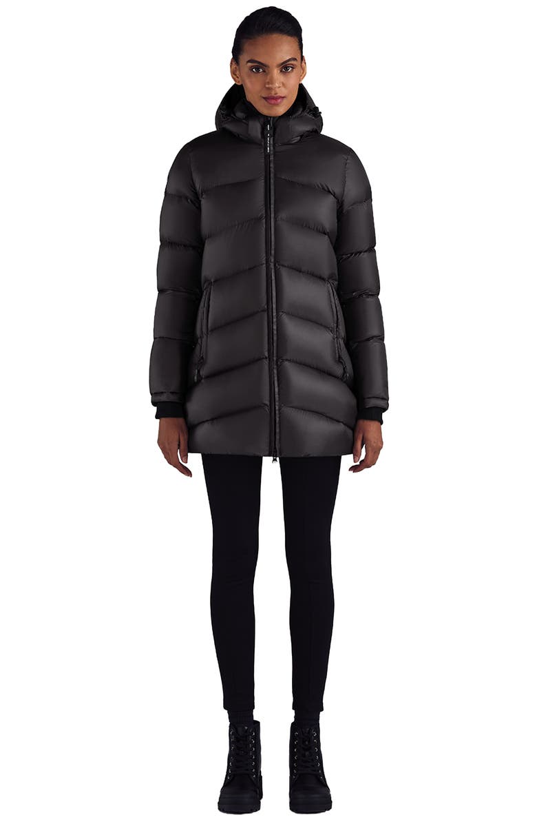 Triple F.A.T. Goose Balleny Women's Puffer Down Parka, Main, color, Charcoal