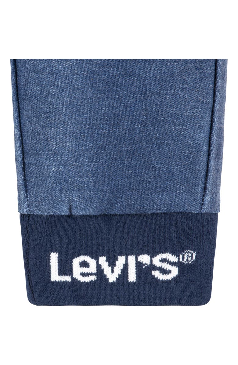 Levi's<sup>®</sup> Kids' Logo Denim Knit Joggers, Alternate, color, Vault