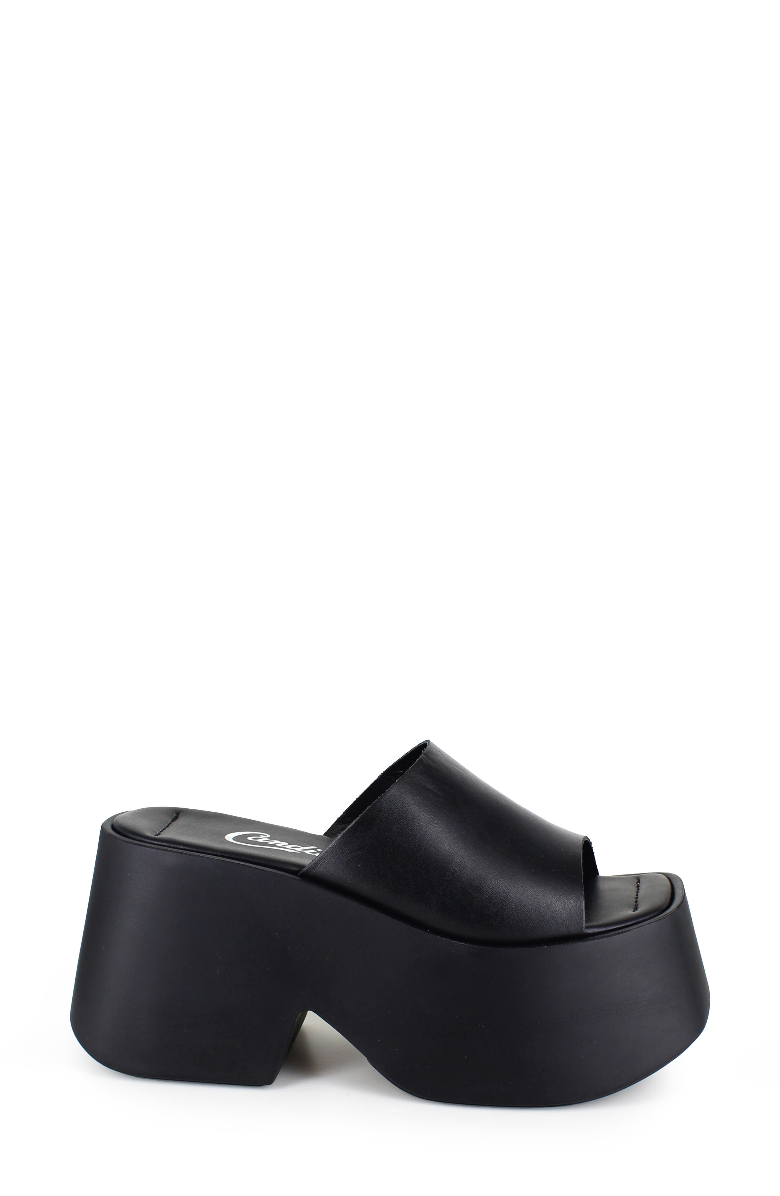 Candie
s Danna Platform Slide Sandal, Alternate, color, 