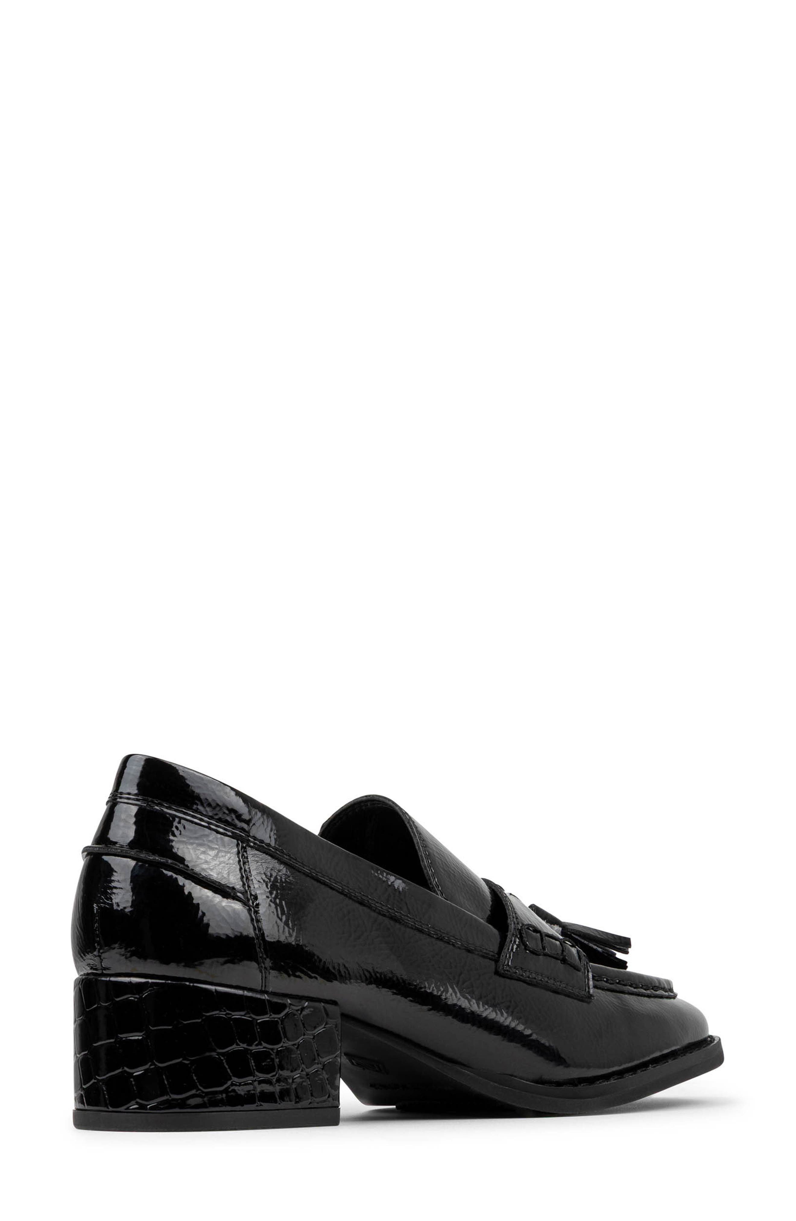 Donald Pliner Tassel Loafer Pump, Alternate, color, Black