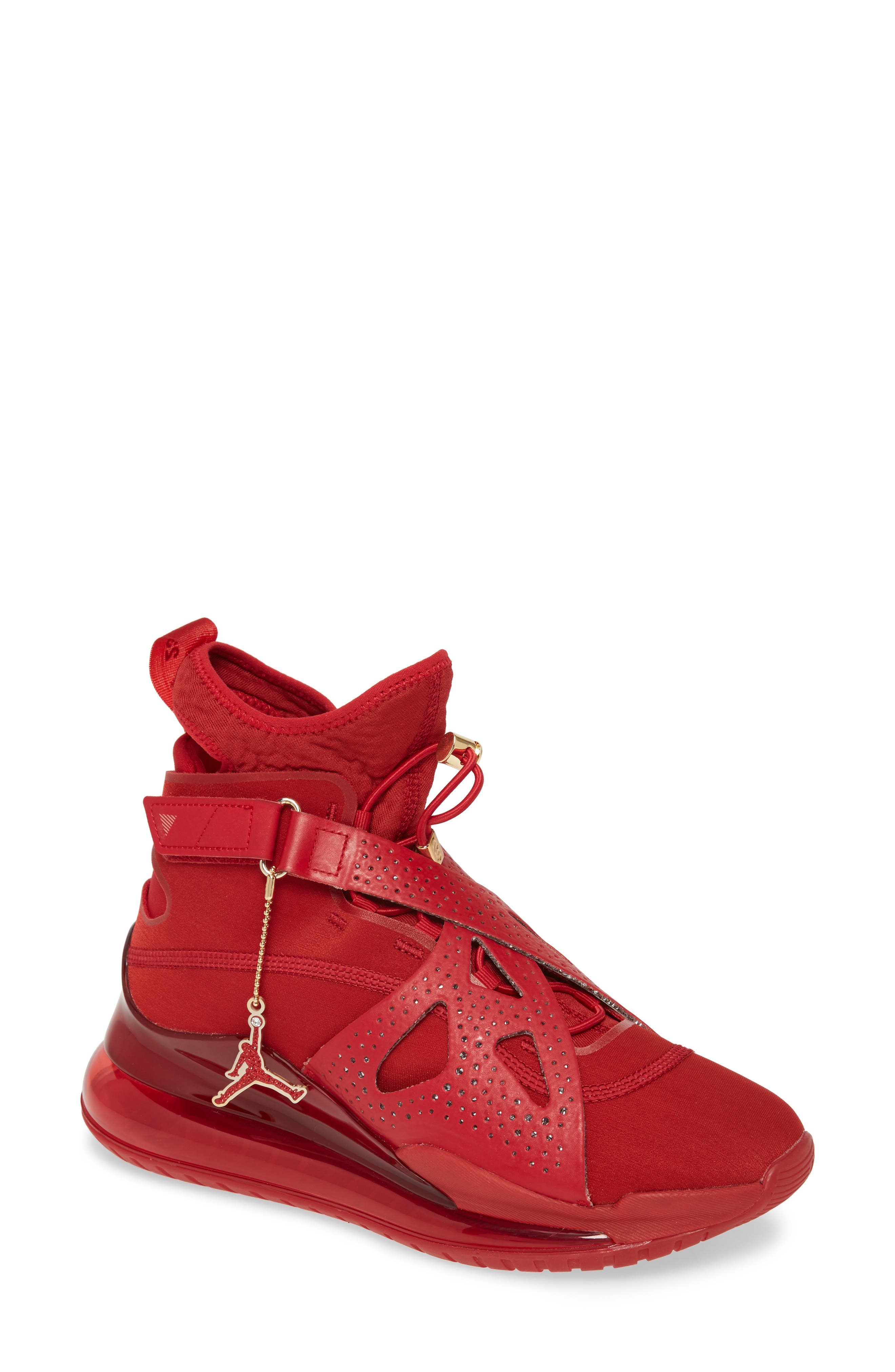 Jordan Air Latitude 720 LX Swarovski High Top Sneaker, Main, color, 