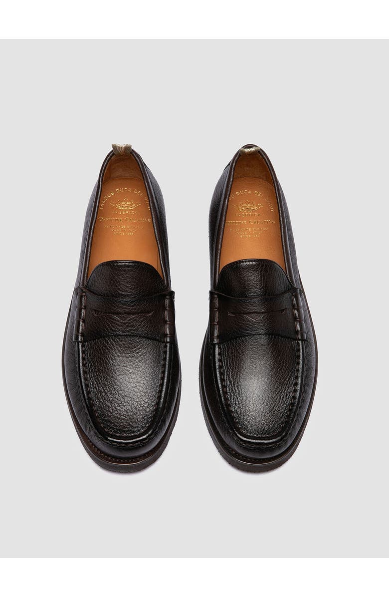 Officine Creative Balfron Flexi 001 Leather Loafers, Alternate, color, Brown