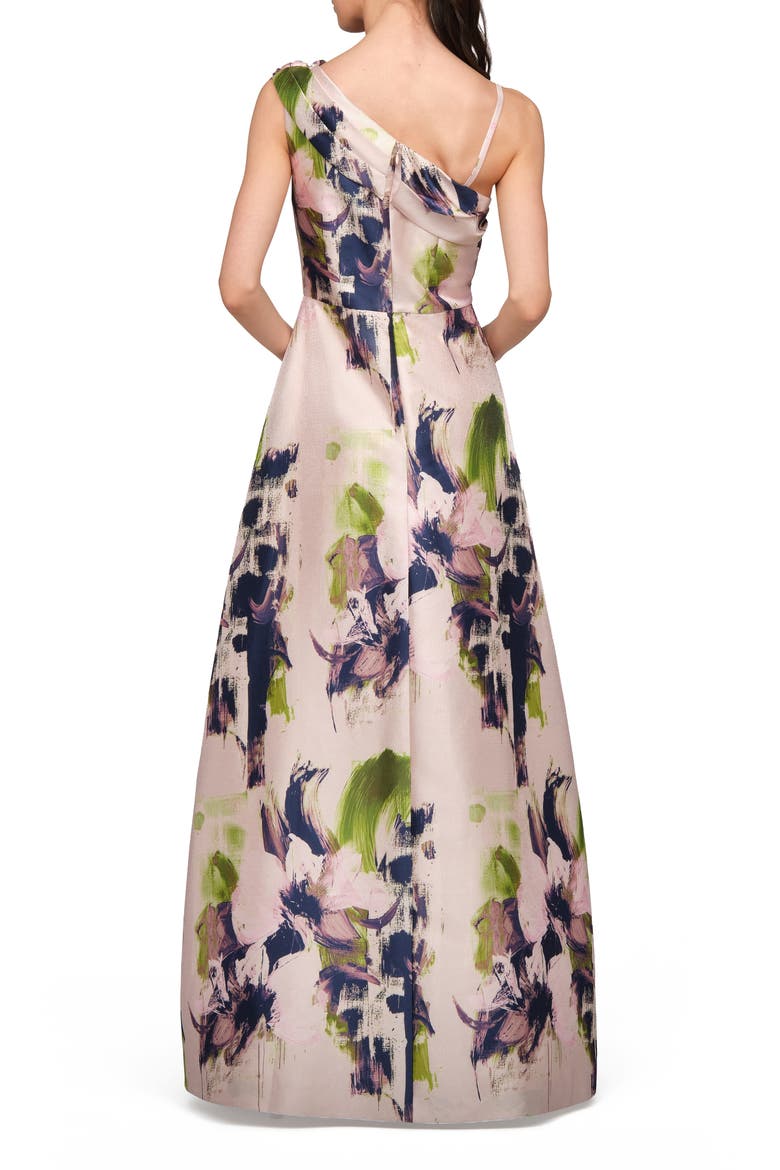 Whitely Floral Print Maxi Jumpsuit, Alternate, color, CHAMPAGNE MULTI