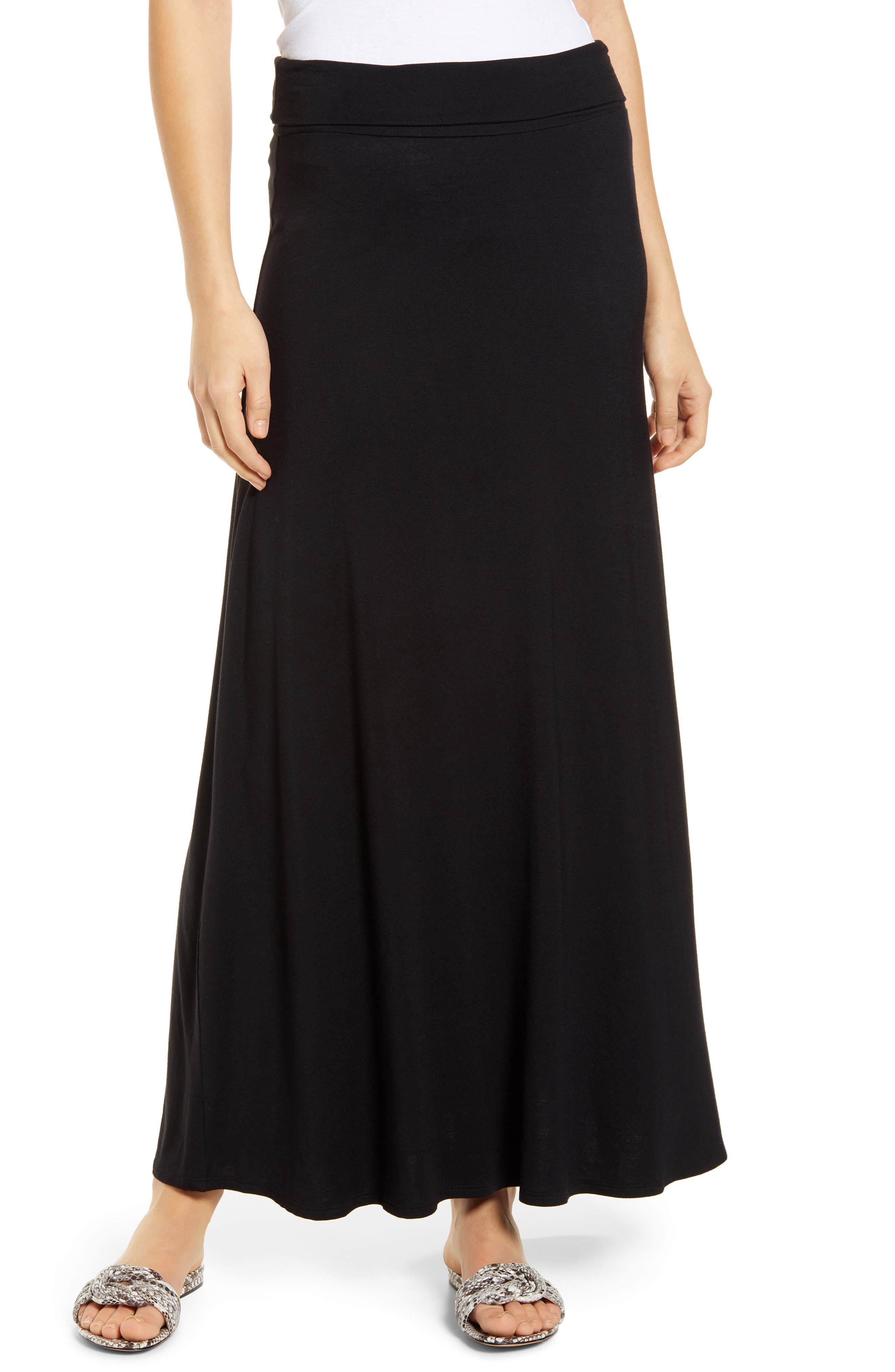 midi skirt travel pockets