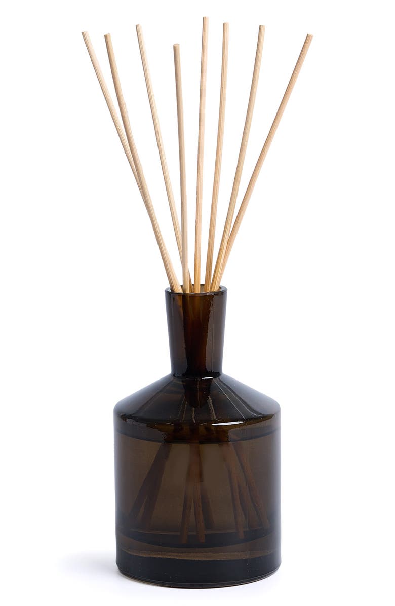 Lafco Saffron Sandalwood Classic Reed Diffuser, Main, color, Black