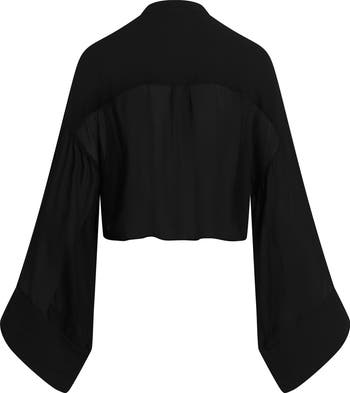 The Belle of the Ball Sheer Button-Up Shirt