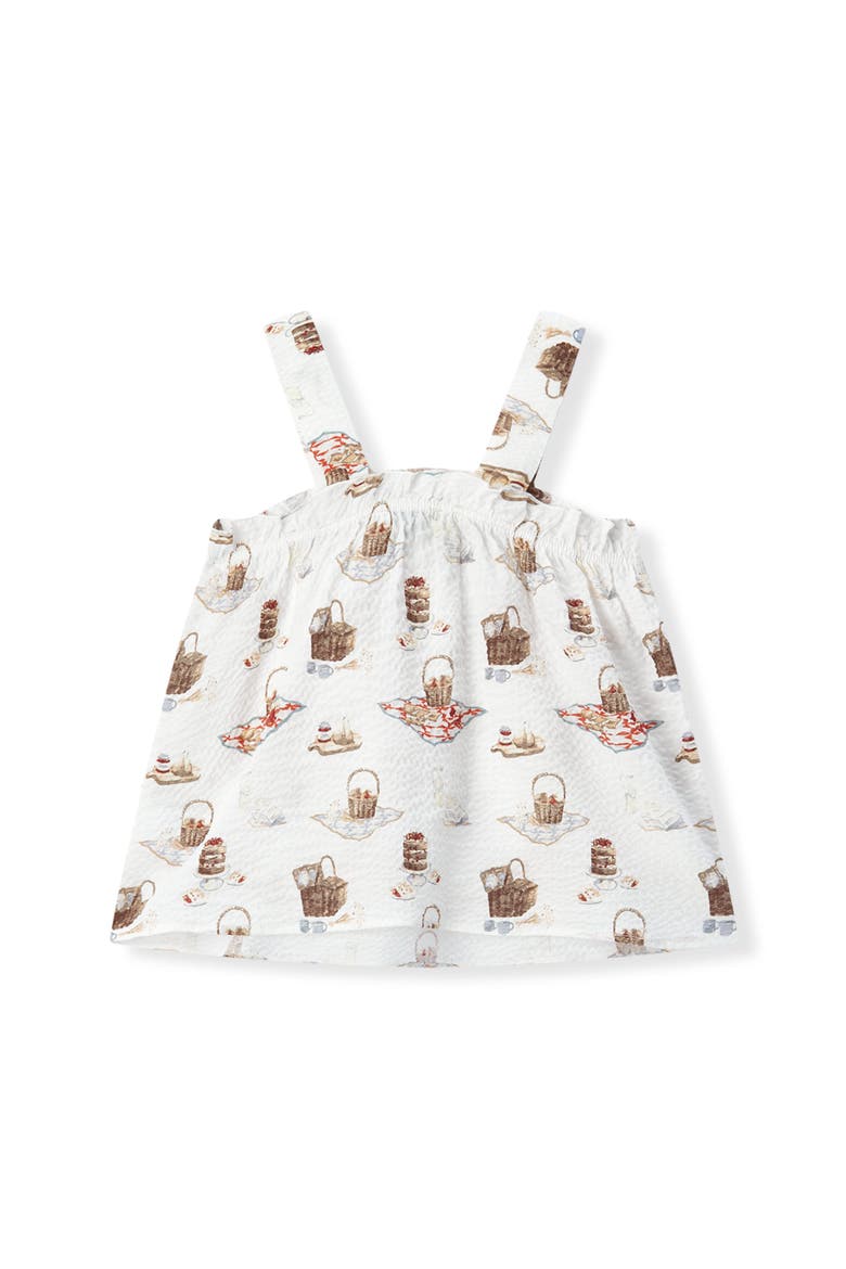 Ruffle Tank and Pant Set, Alternate, color, Picnic