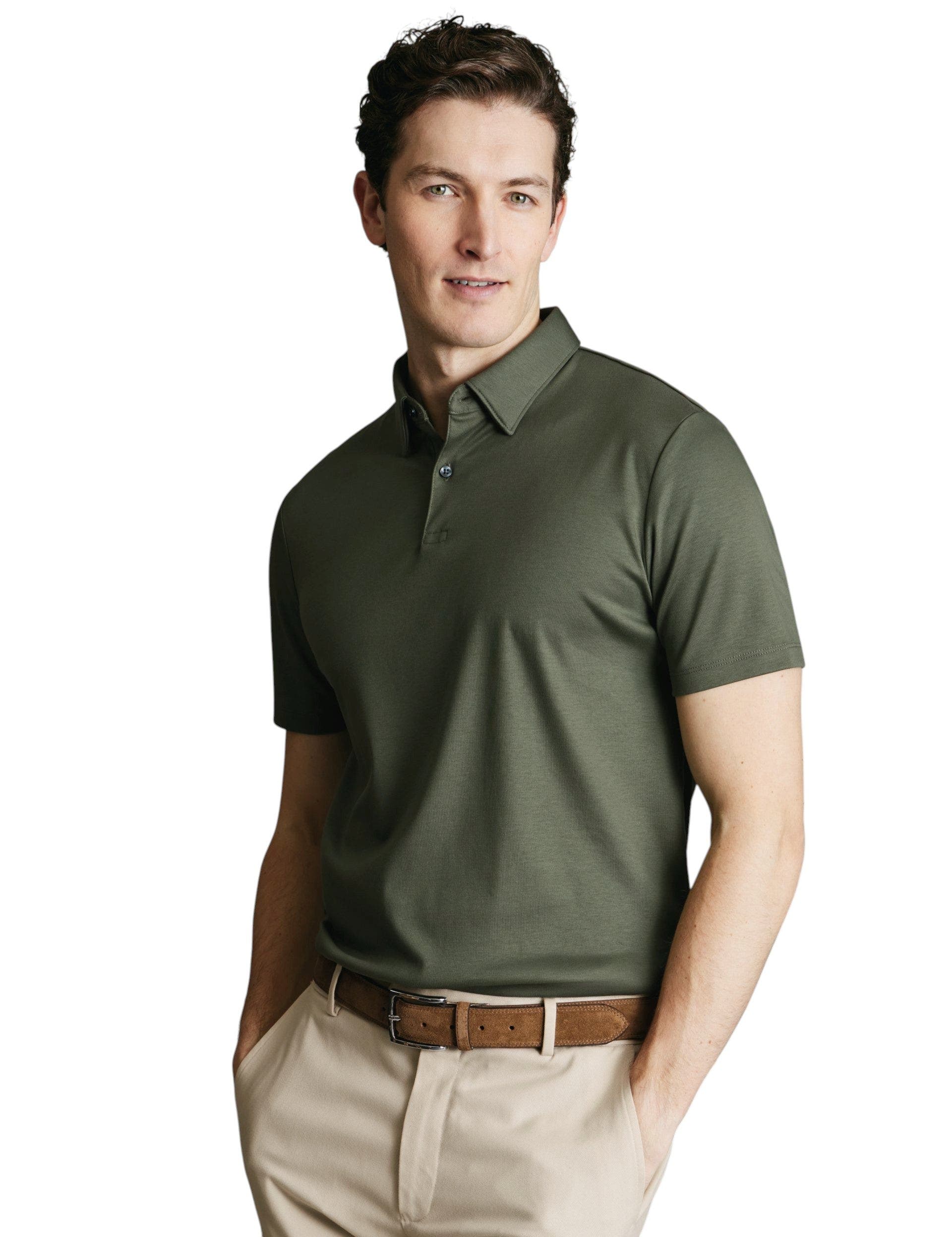 Short Sleeve Jersey Polo