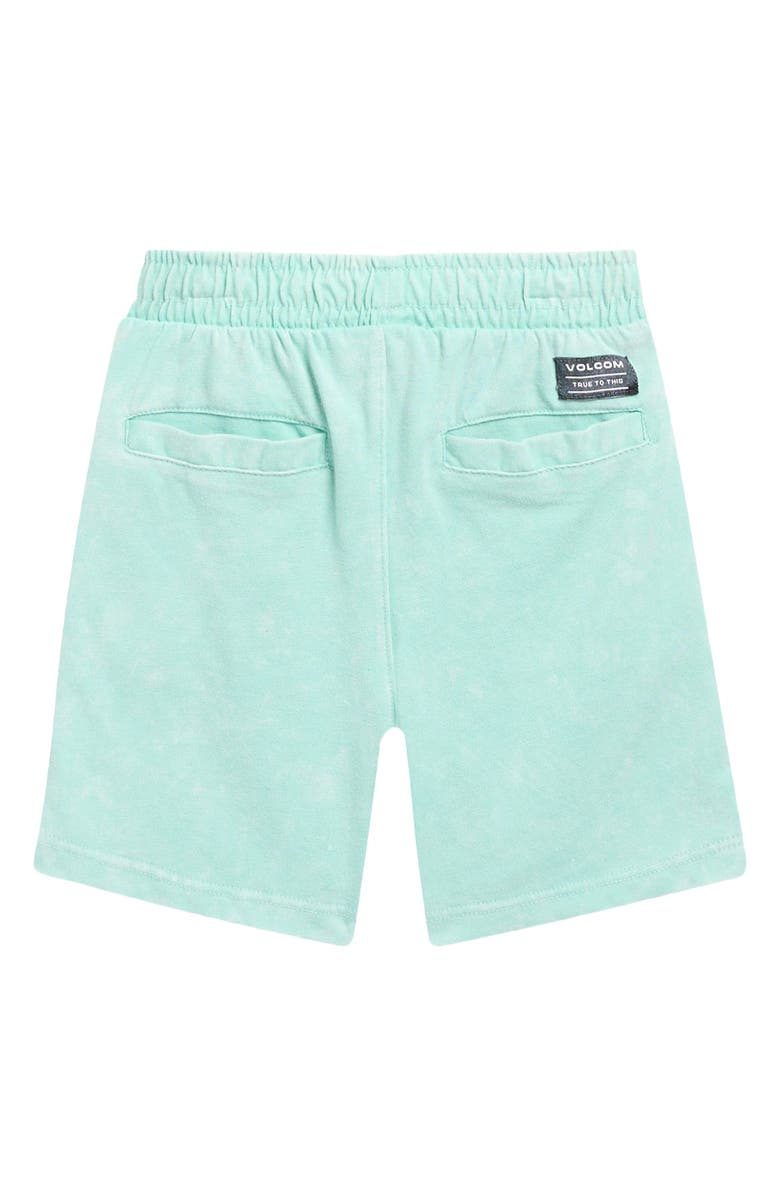 Volcom Acid Wash T-Shirt & Shorts Set, Alternate, color, Sea Spray